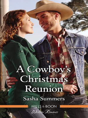 cover image of A Cowboy's Christmas Reunion